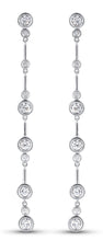 Load image into Gallery viewer, 14K Gold &amp; 1.0 TCW Lab-Grown Diamond Drop Earrings