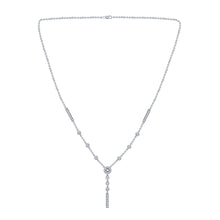 Load image into Gallery viewer, 14K Gold &amp; 1/2 carat TCW Lab-Grown Diamond Drop Necklace