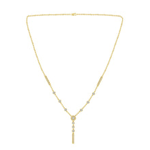 Load image into Gallery viewer, 14K Gold &amp; 1/2 carat TCW Lab-Grown Diamond Drop Necklace