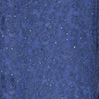 Load image into Gallery viewer, V-Neck Lace Gown with All Over Crystals