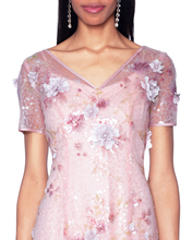 Load image into Gallery viewer, V-Neck Embroidered Gown