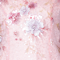 Load image into Gallery viewer, V-Neck Embroidered Gown