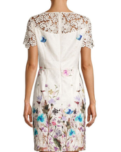 Load image into Gallery viewer, Printed Jacquard Sheath Dress