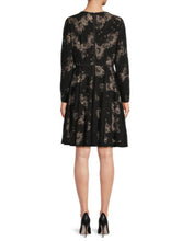 Load image into Gallery viewer, FOCUS by SHANI - Chevron Lace Dress