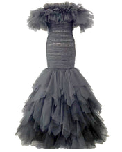 Load image into Gallery viewer, PREORDER - Dramatic Ruffle Mermaid Gown