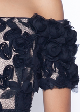 Load image into Gallery viewer, PREORDER - Off The Shoulder Gown with Floral Applique