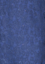 Load image into Gallery viewer, PREORDER - V-Neck Lace Gown with All Over Crystals