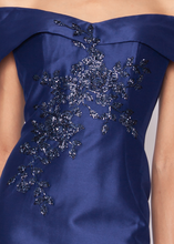 Load image into Gallery viewer, Off The Shoulder Mikado Gown