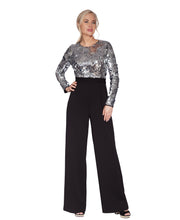 Load image into Gallery viewer, FOCUS by Shani - Sequin Jumpsuit