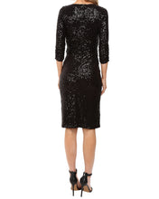 Load image into Gallery viewer, FOCUS by SHANI - Surplice Sequin Dress
