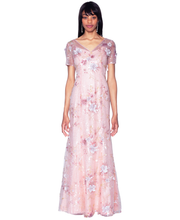 Load image into Gallery viewer, V-Neck Embroidered Gown