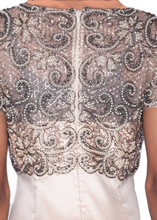 Load image into Gallery viewer, Beaded Mikado Fit and Flare Gown