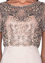 Load image into Gallery viewer, Beaded Mikado Fit and Flare Gown