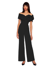 Load image into Gallery viewer, FOCUS by Shani - Off The Shoulder Floral Jumpsuit