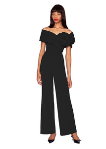 Buy Online FOCUS by Shani - Off The Shoulder Floral Jumpsuit for