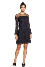 Load image into Gallery viewer, Illusion Neckline Sheath Dress