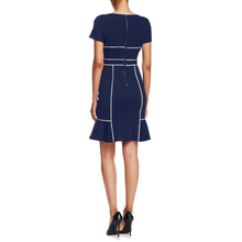 Load image into Gallery viewer, FOCUS by SHANI - Ponte Knit Dress with Tulip Hem