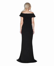 Load image into Gallery viewer, PREORDER - Focus by Shani - Off The Shoulder Gown with Side Slit
