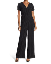 Load image into Gallery viewer, FOCUS BY SHANI - Pinstripe Jumpsuit