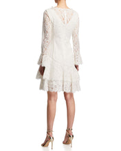Load image into Gallery viewer, Double Ruffle Lace Dress in White