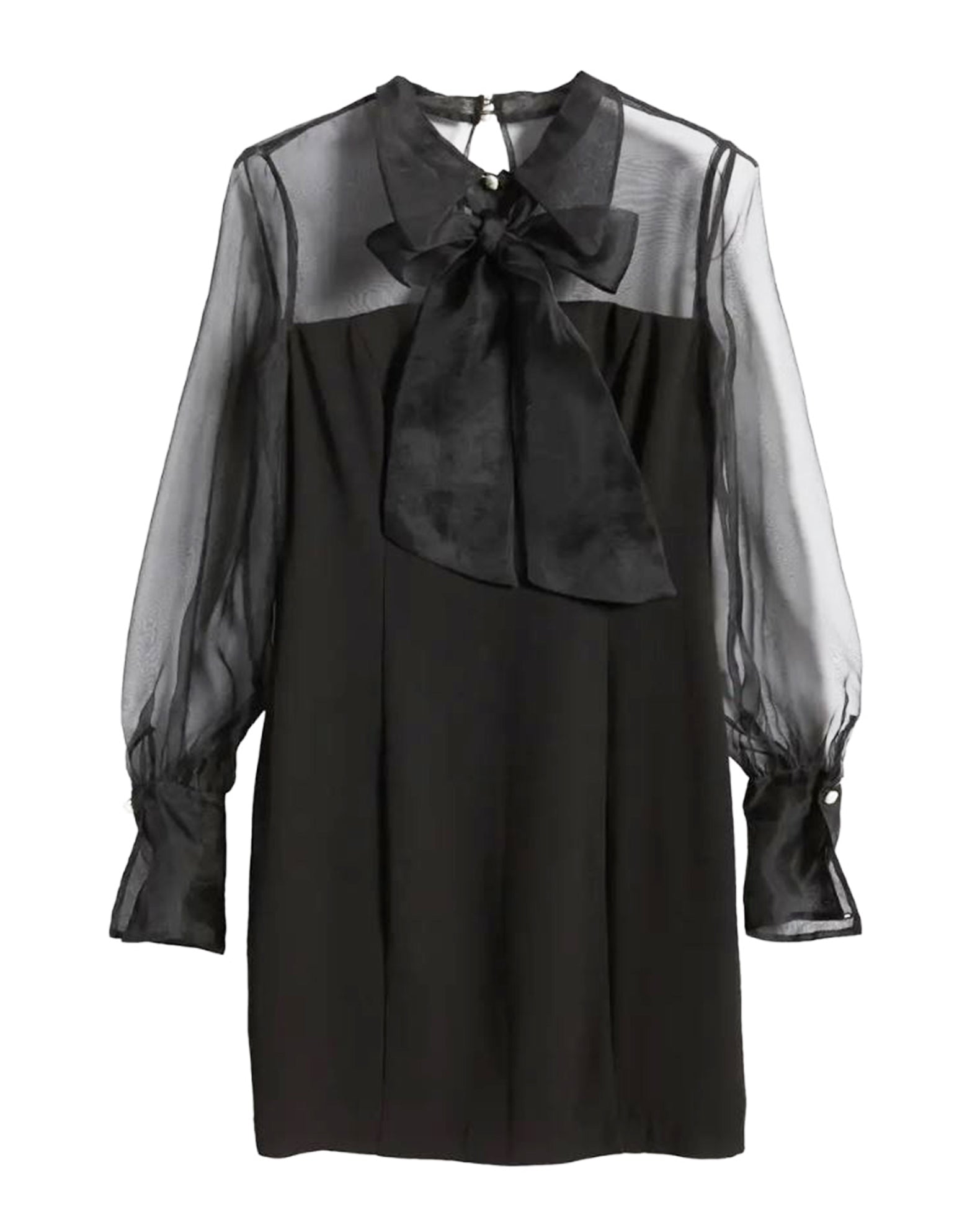 zara organza dress black Zara Organza Volume Dress