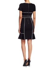 Load image into Gallery viewer, FOCUS by SHANI - Ponte Knit Dress with Tulip Hem
