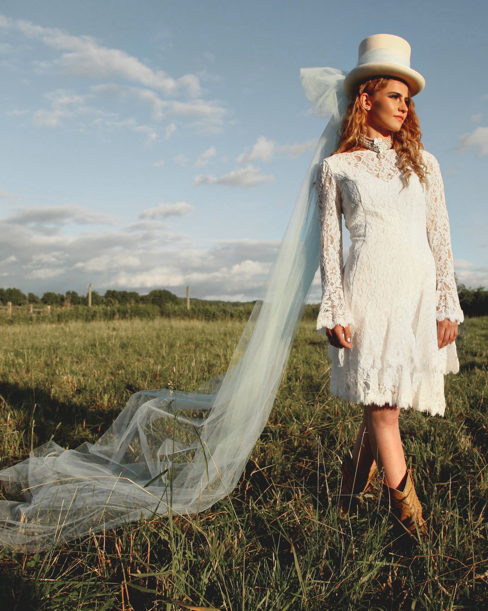 Shani Women's Tiered Flounce Lace Dress - White - Size 16 Shani Women's Tiered Flounce Lace Dress - White - Size 16